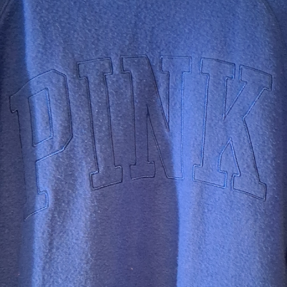 Victoria's Secret Blue PINK Pullover Sweatshirt